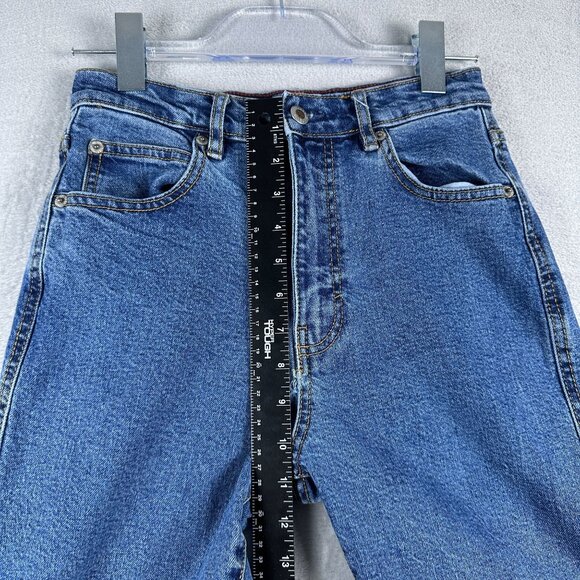 Pull & Bear Jegging Jeans Perfect Fitting Mom Tapered Denim Blue Womens Size 4 - Picture 5 of 11
